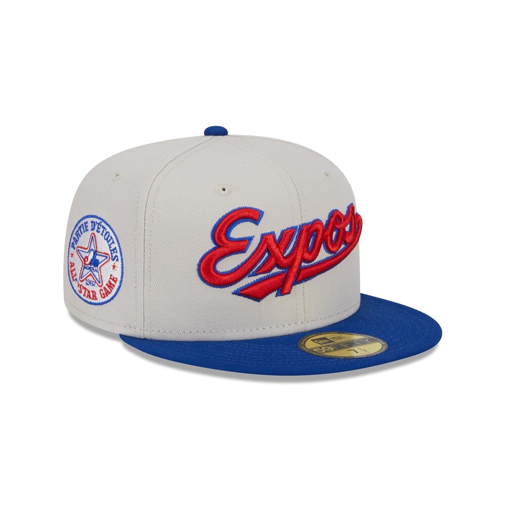 New Era Montreal Expos Coop Logo Select 59FIFTY Fitted Hat - Size 7 1/2